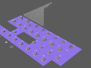 prolyte h30v square trusses 3D 模型