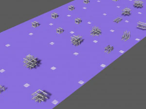 prolyte e20v square trusses 3D Model