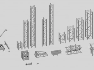 prolyte mpt 12x10 roof system 3D Model