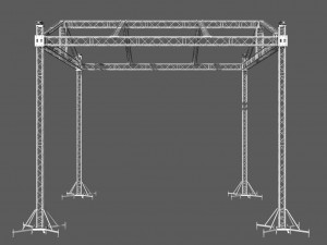 prolyte mpt 12x10 roof system Modelo 3D