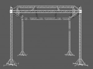 prolyte mpt 12x10 roof system 3D Model