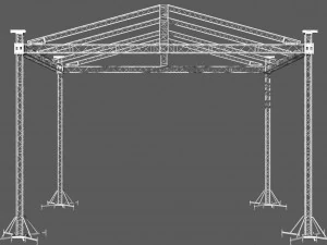 prolyte mpt 12x10 roof system 3D Model