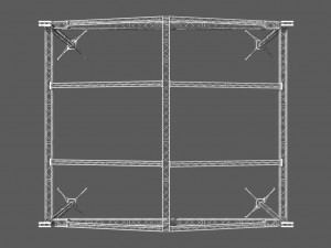 prolyte mpt 12x10 roof system Modelo 3D