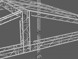 prolyte mpt 12x10 roof system 3D Model