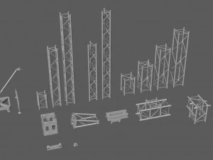 prolyte mpt 12x10 roof system 3D Model