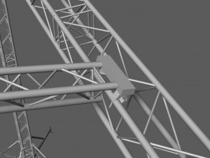 prolyte mpt 10x8 roof system Modelo 3D