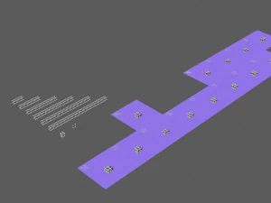 prolyte e15v light square trusses 3D Model