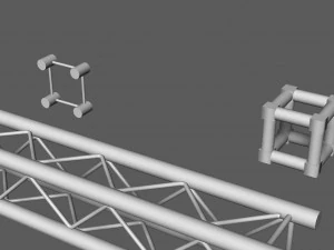 prolyte e15v light square trusses 3D Model