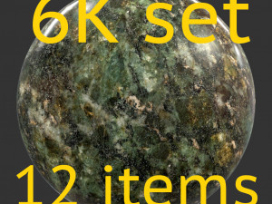 stone gray and red 6k texture set 12 items CG 텍스쳐