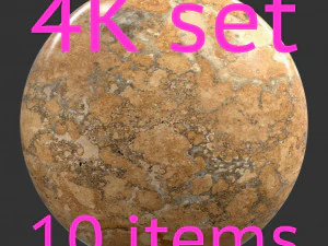 taş sarı 4k doku seti 10 öğe CG Dokuları
