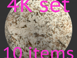 stone light 4k texture set 10 items CG 텍스쳐
