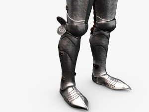 gothic knight 3D मॉडल