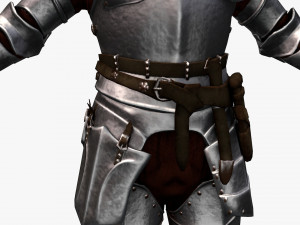 gothic knight 3D मॉडल