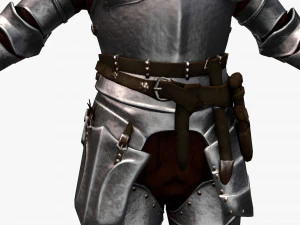 gothic knight 3D Model