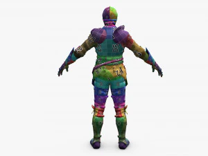 gothic knight 3D Model