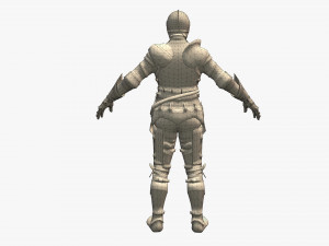 gothic knight 3D मॉडल