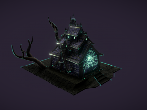 dark house 3D Model
