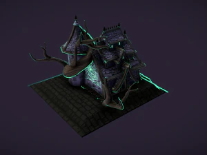 dark house 3D Model