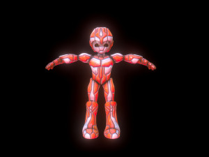 robot futuristic 3D Модель