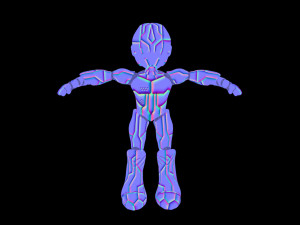 robot futuristic 3D Model