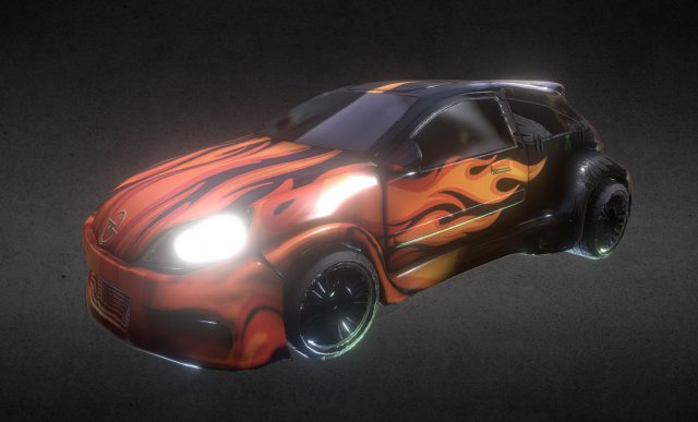 opel tunning Modello 3D .c4d .max .obj .3ds .fbx .stl .blend 