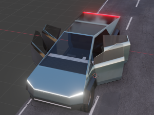 tesla cybertruck Modelo 3D