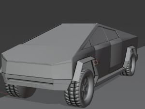 tesla cybertruck Modelo 3D