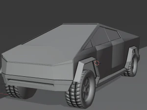 tesla cybertruck 3D Model