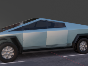tesla cybertruck Modelo 3D