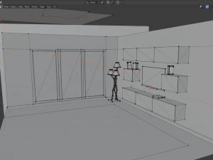 living room 3D Model