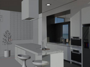 kitchen 3D 模型