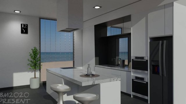 kitchen 3D 模型 .c4d .max .obj .3ds .fbx .stl .blend 