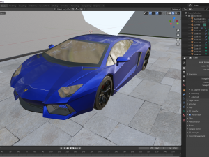 aventador 2012 Modèle 3D