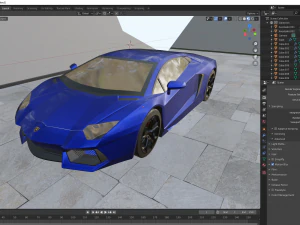 aventador 2012 3D Model