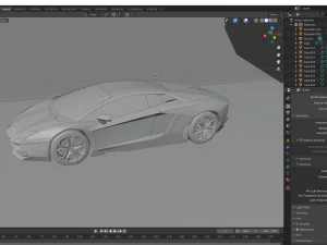 aventador 2012 3D Model