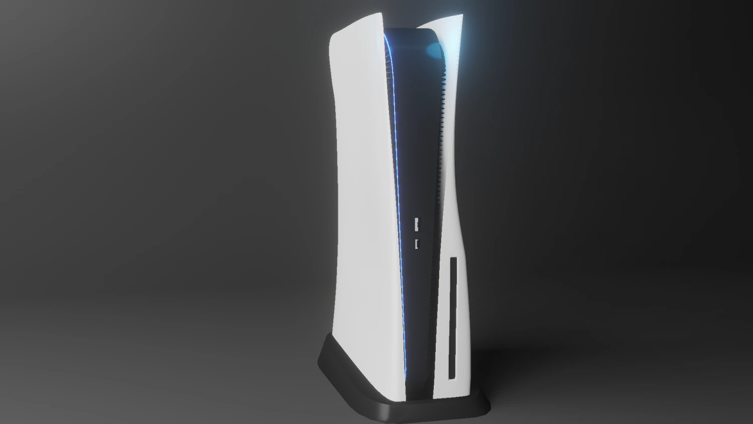 playstation 5 3D Model .c4d .max .obj .3ds .fbx .stl .blend