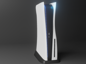 playstation 5 3D 모델