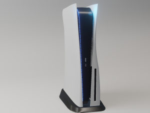 playstation 5 3D-Modell