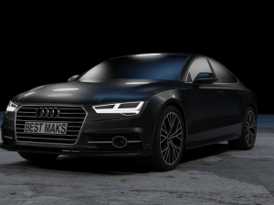 audi and nissan gtr Modèle 3D