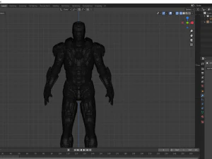 iron man 3D Model