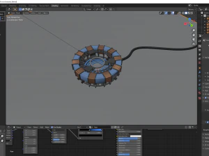 iron man reactor 3D Model