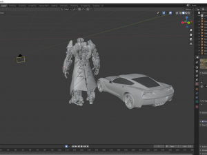 crosshair 3D 模型