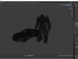 crosshair 3D 模型