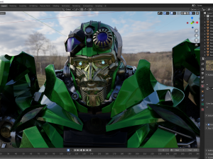 crosshair 3D 模型