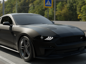 ford-mustang 3D मॉडल