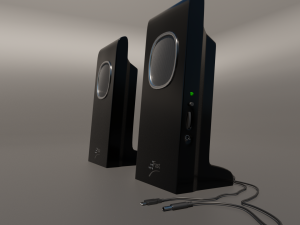 speaker 3D 모델