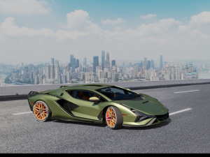 sian 3D 모델