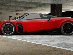 pagani 3D Модель