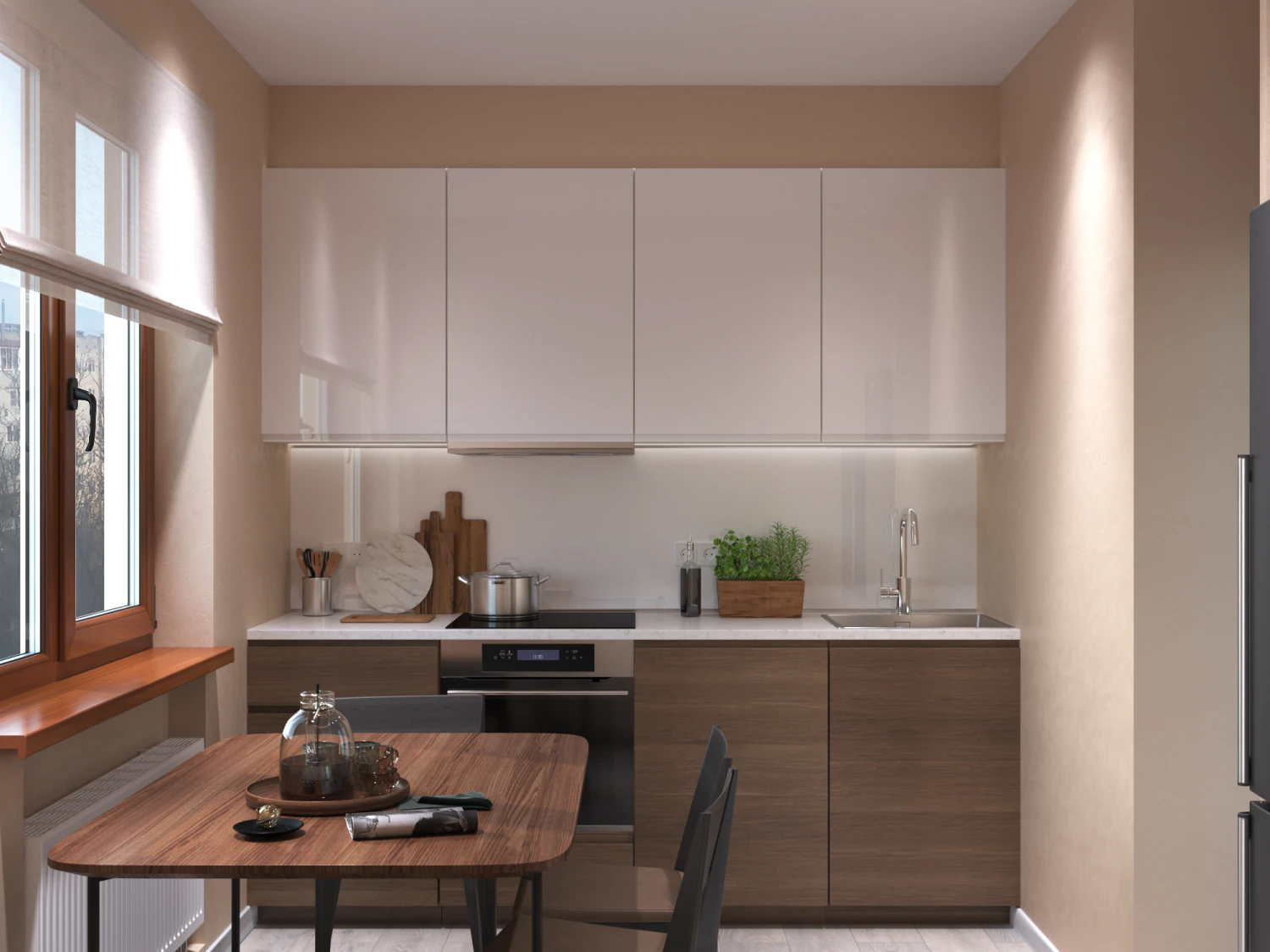 kitchen 3D Model .c4d .max .obj .3ds .fbx .stl .blend 