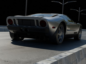 GT40 3D 模型